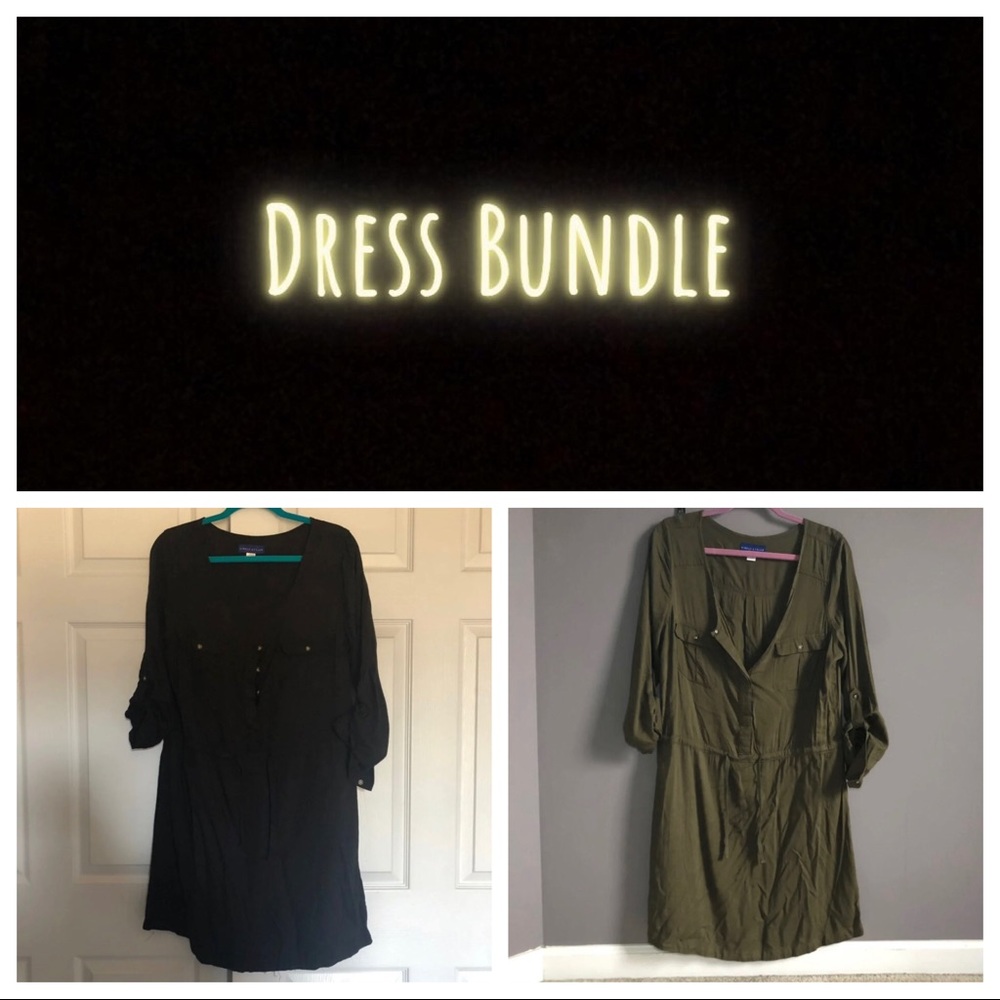 Button up dress bundle